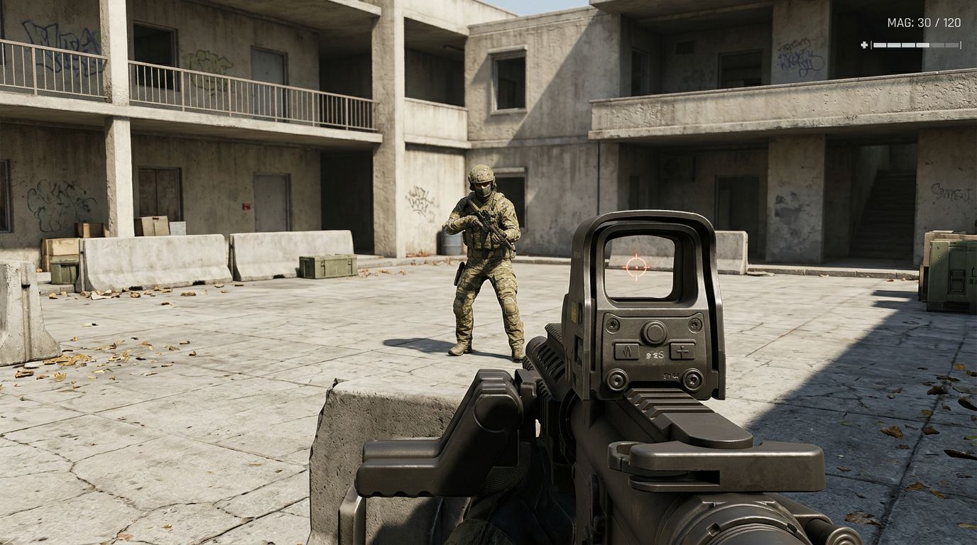 Live FPS Tactical Gameplay