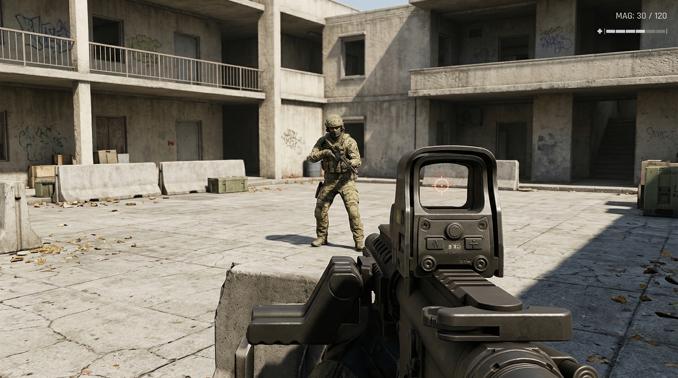 Live FPS Tactical Gameplay